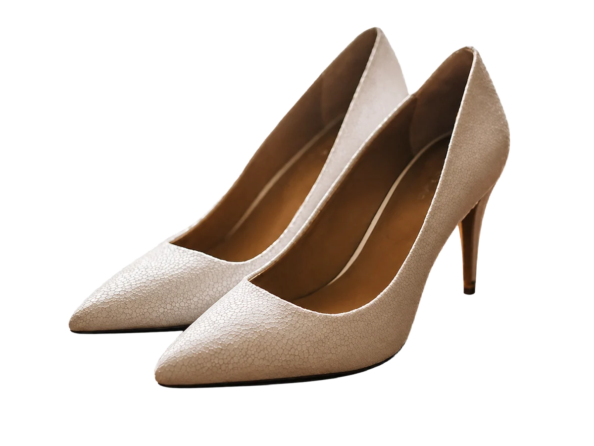 Celeste ivory pump